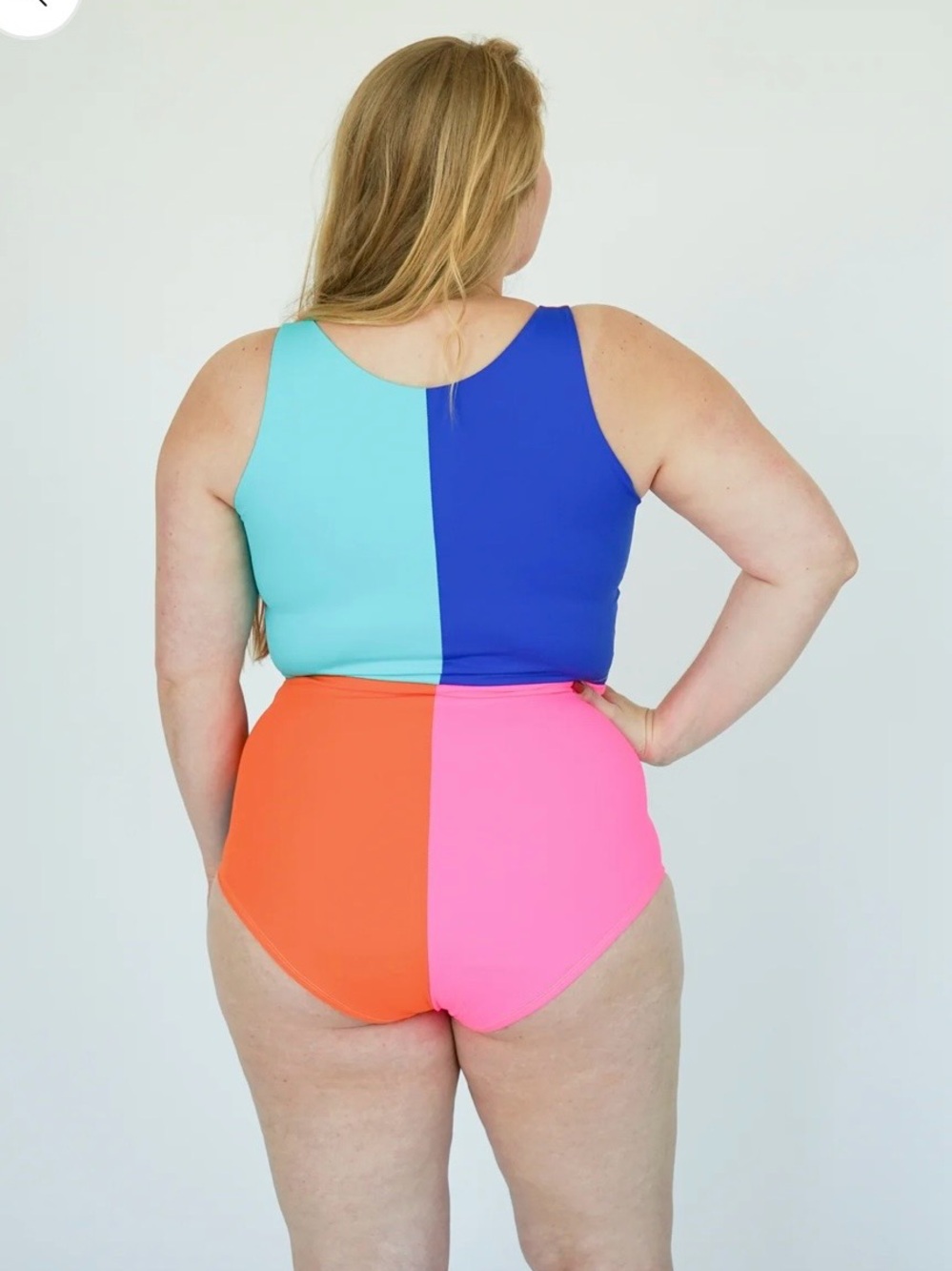 State The Label Swim Tank & Britches in Beach Ball 3XL tankini like new - Picture 7 of 9